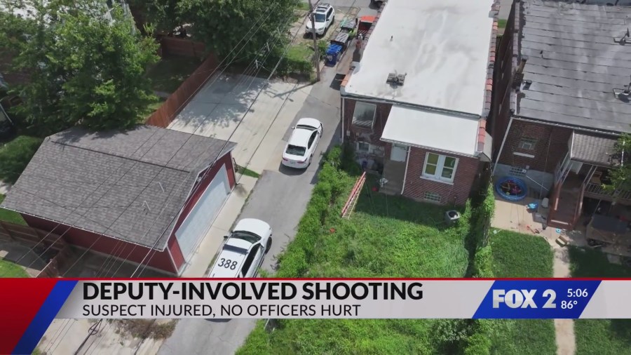 Suspect expected to recover after being shot by St. Louis sheriff’s deputy following vehicle theft