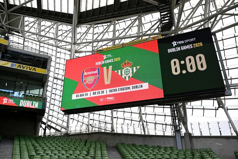 Why Arsenal vs Real Betis has been delayed less than an hour before kick-off