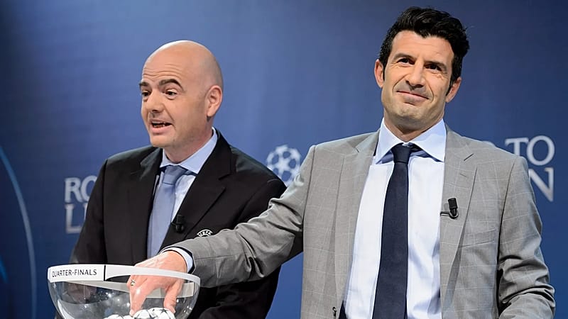 Portugal legend Luis Figo calls for Infantino to resign, saying he 'debased' FIFA presidency