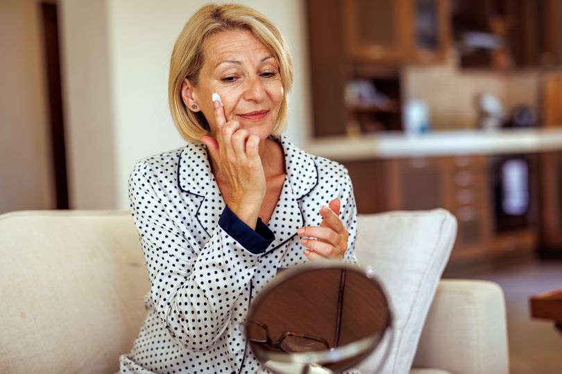 Woman over 60 says 'my skin looks firmer every day' using pharmacist-made serum