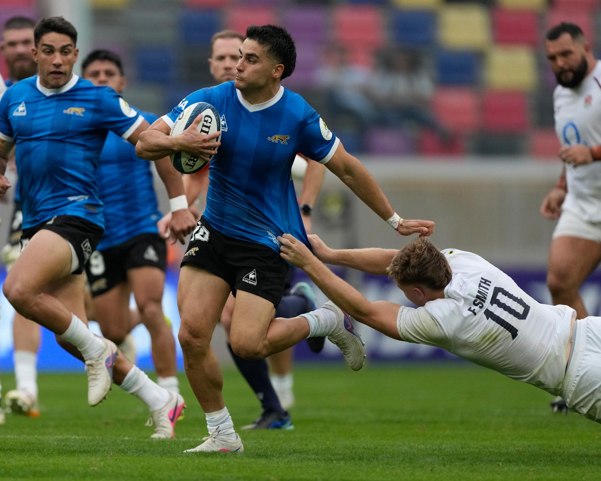 Argentina's Albornoz given four-match ban for intimidating referee after England defeat