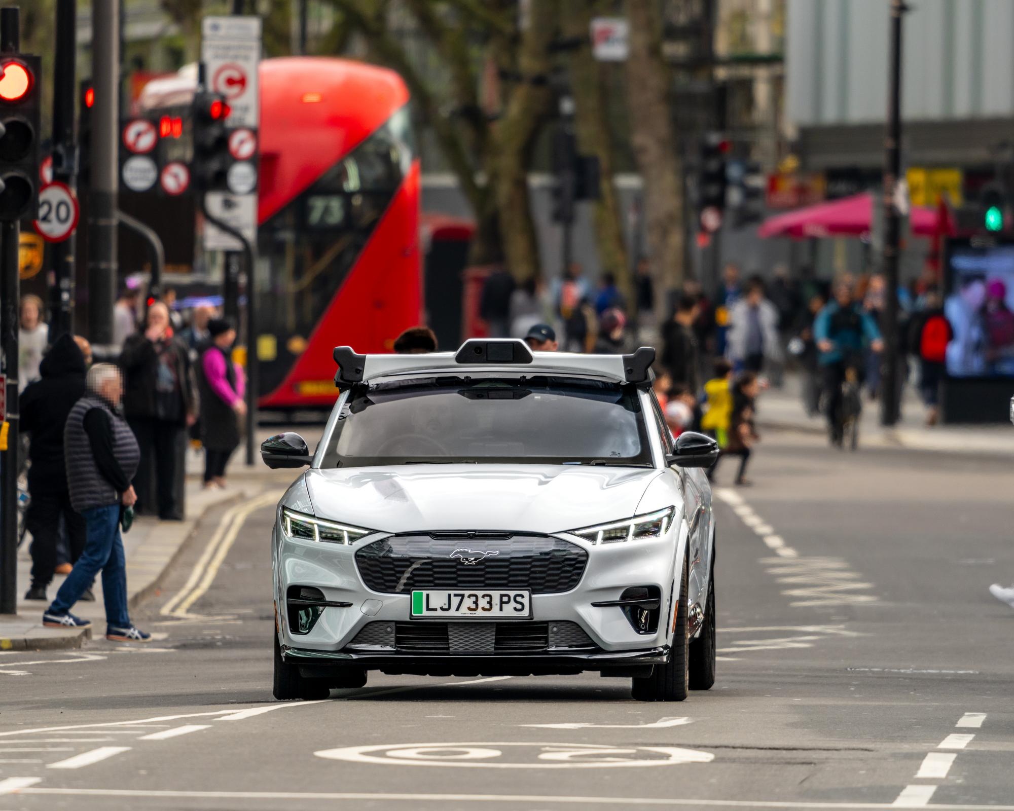 ‘Leicester Square, please guv': Self-driving taxis cleared for London streets ‘later this summer'