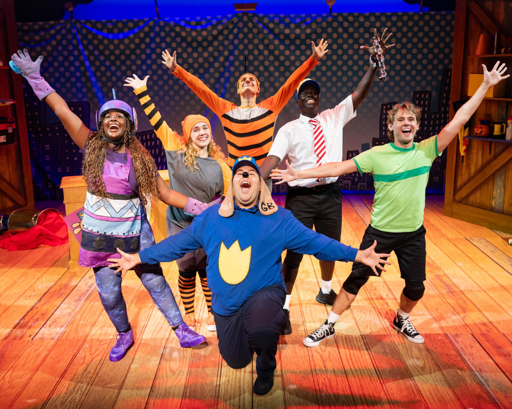 Dog Man: The Musical review – Dav Pilkey's megastar mutt sniffs out the spotlight in a barking show