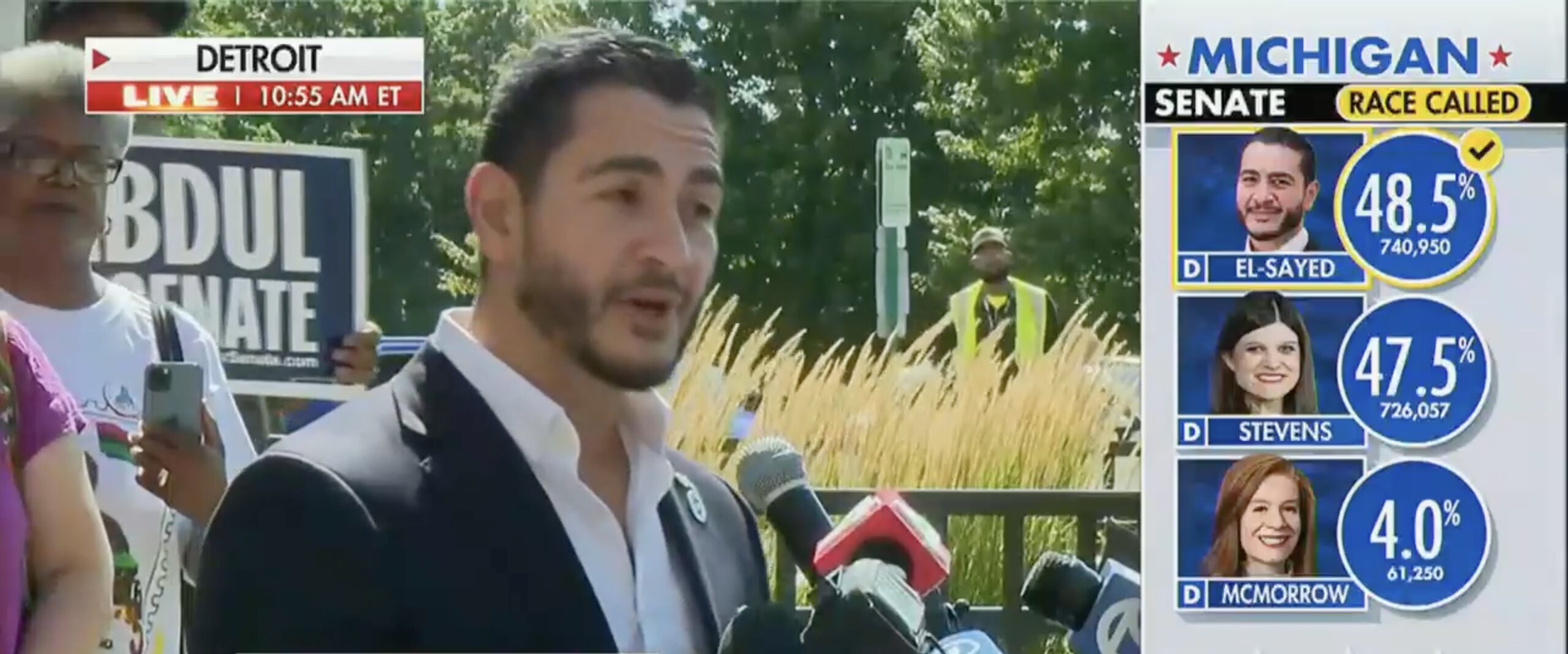 El-Sayed Slams Opponents Using His Full Name Against Him: ‘Keep the Name Out Your Damn Mouth'