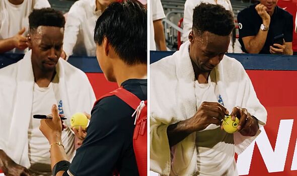 Canadian Open star asks beaten rival to give him an autograph moments after victory