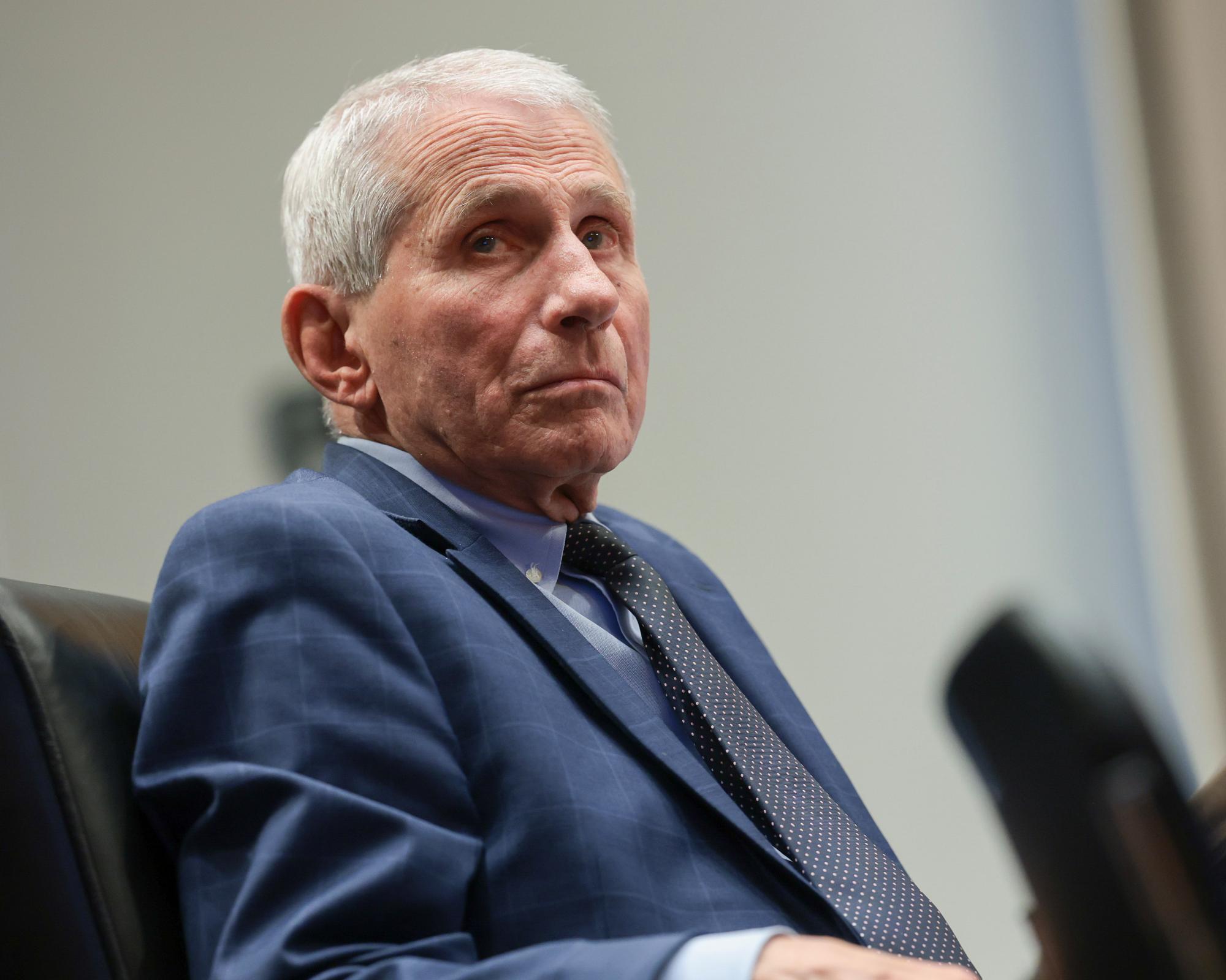 US Senate panel votes to hold Fauci in contempt of Congress over Covid hearing