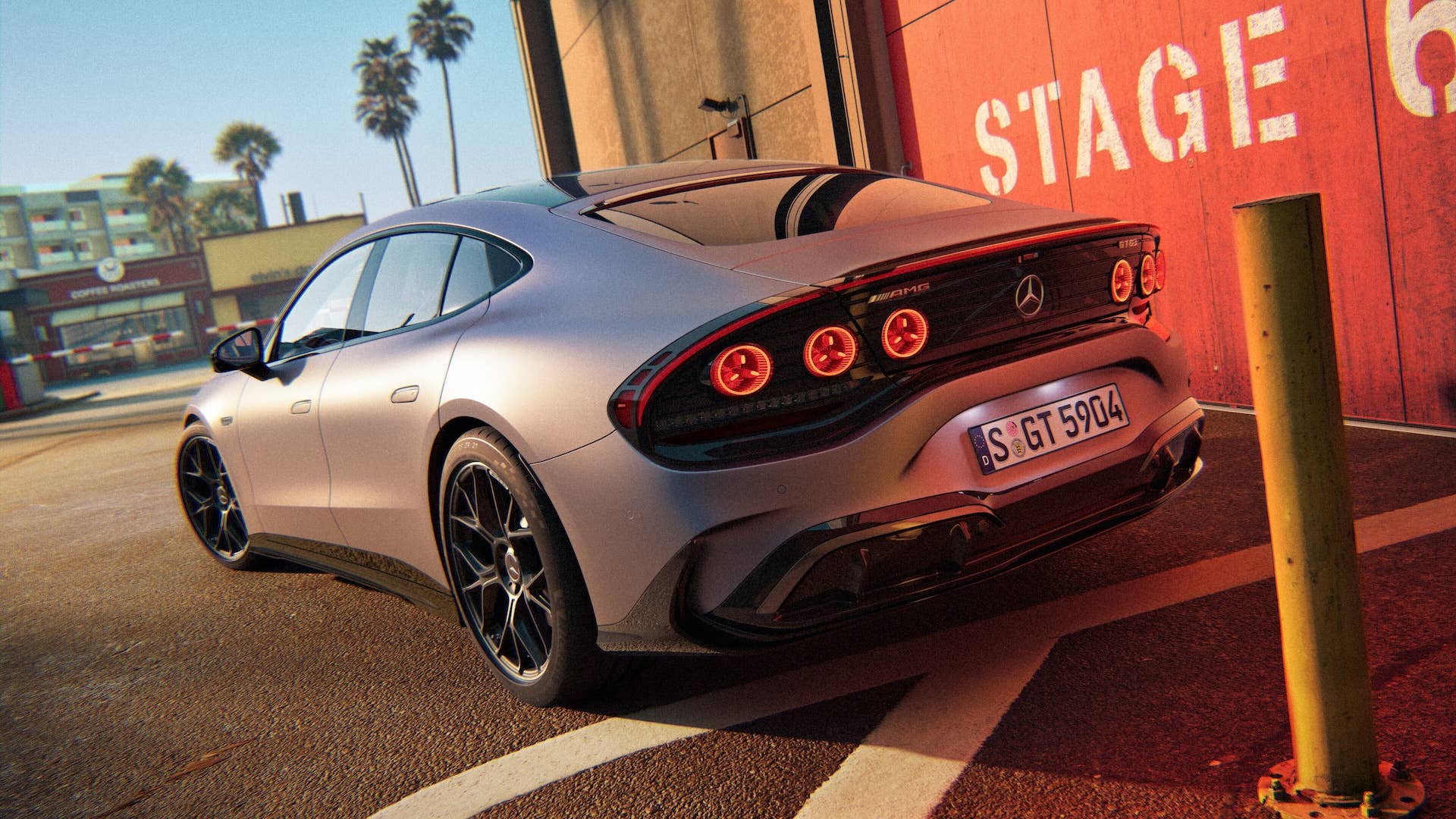 Mercedes-AMG's Entry-Level GT Packs 536 HP and a Fake Straight-Six