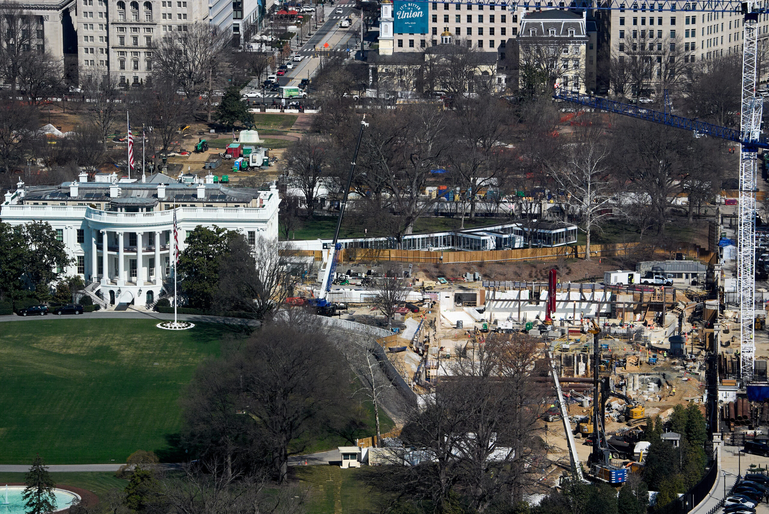 JUST IN: Appeals Court Blocks Construction of Trump's White House Ballroom Without Congressional Approval