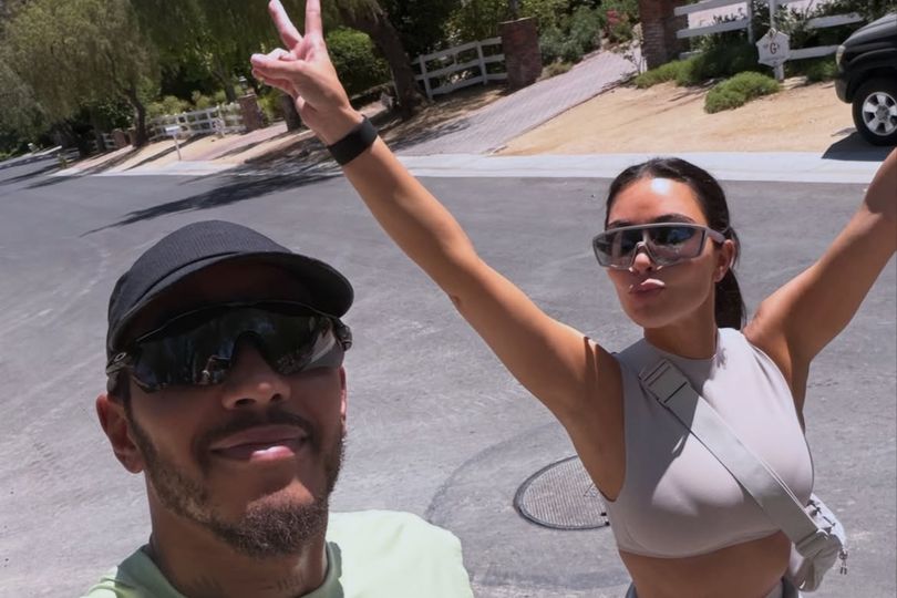 Lewis Hamilton shares unseen snaps from dates with Kim Kardashian saying he's 'resting and recharging'