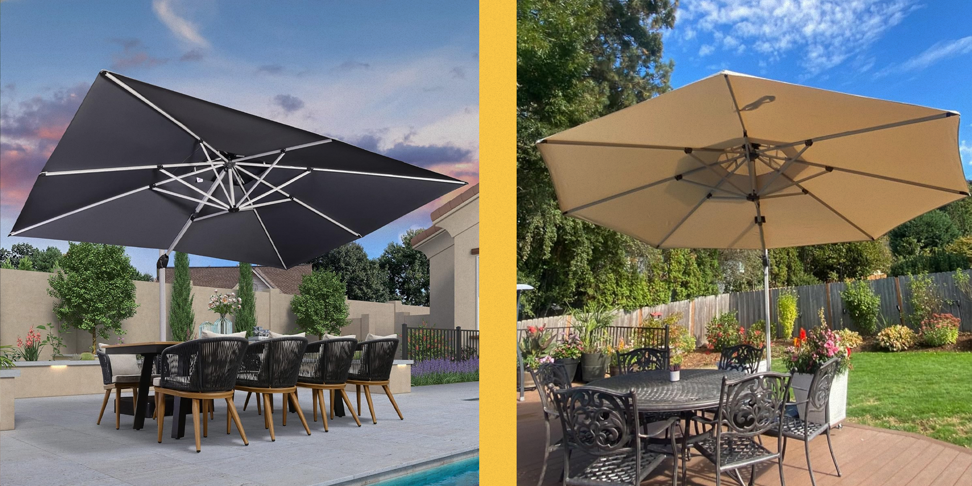 Is Your Patio Umbrella Not Providing Enough Shade? Here's Why You Should Upgrade to a Cantilever.