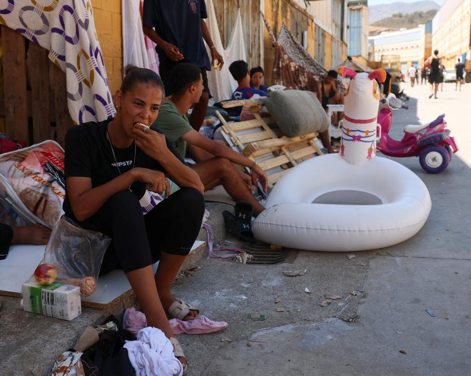 ‘We have no tents or blankets': Ceuta migrants struggle to survive brutal heat and freezing nights
