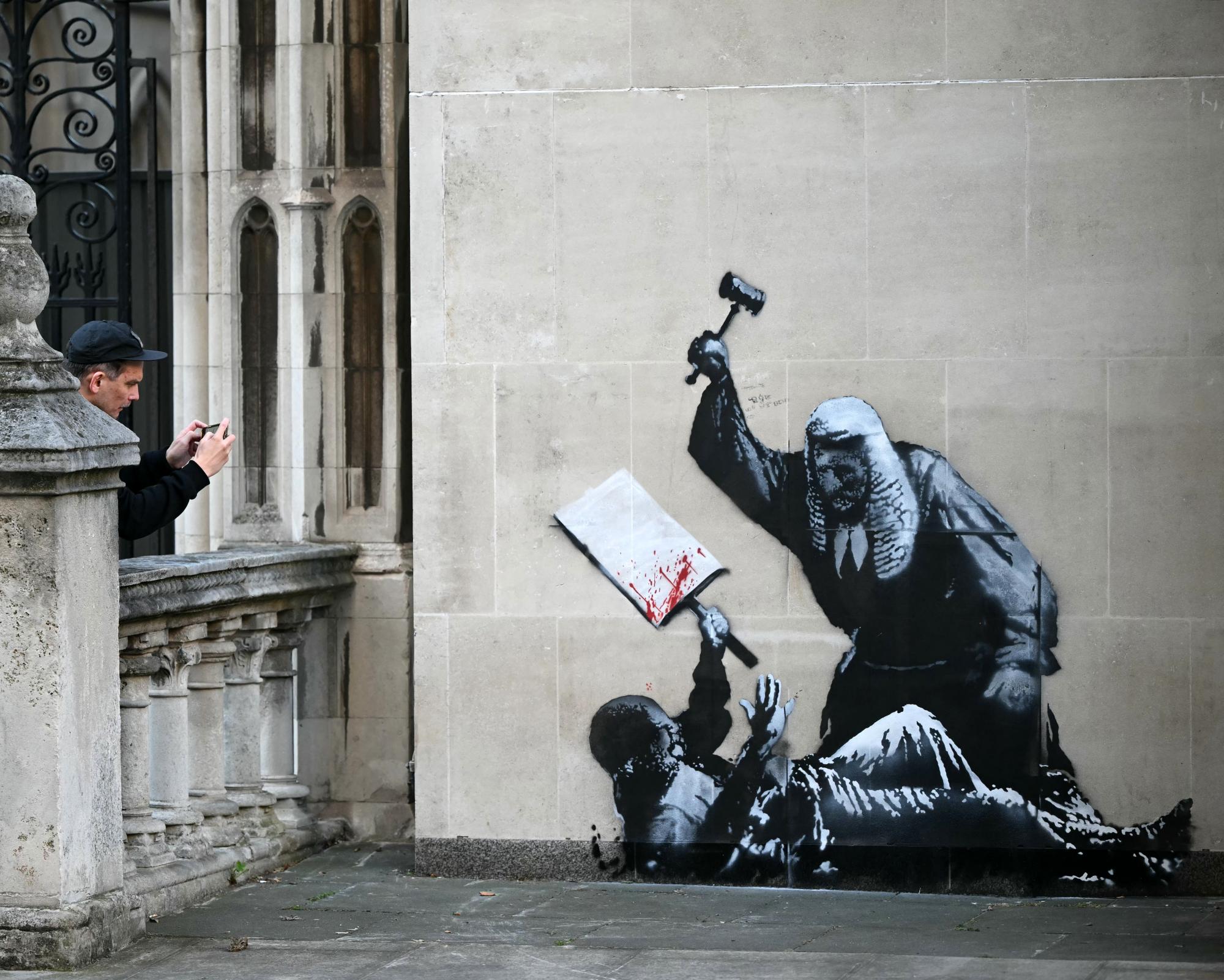 A pretty penny: three Banksy artworks cost taxpayers £150,000 in upkeep