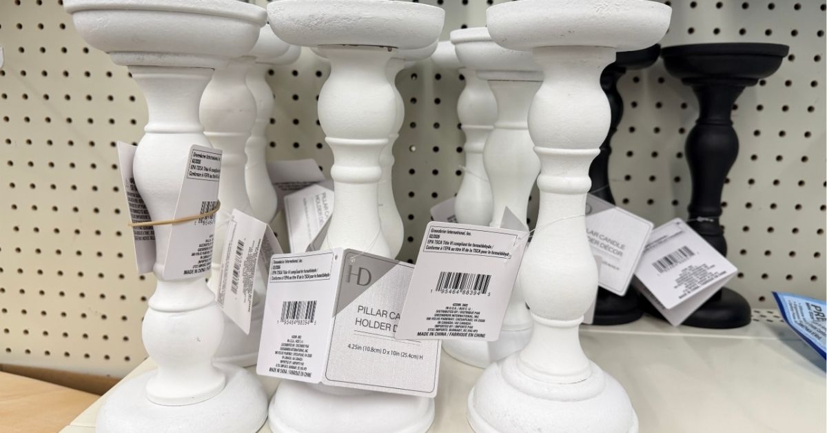 pillar candle holders