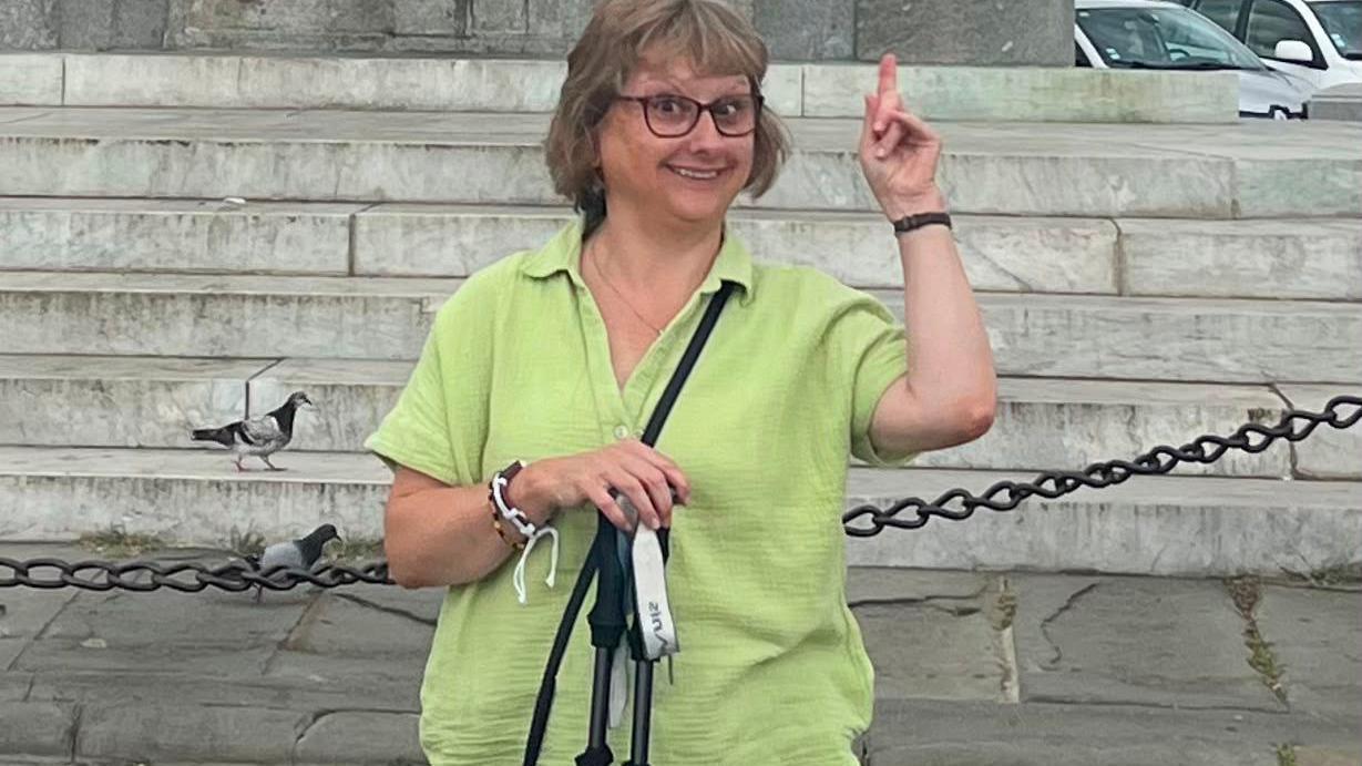 Woman hopes MS drug could help her walk