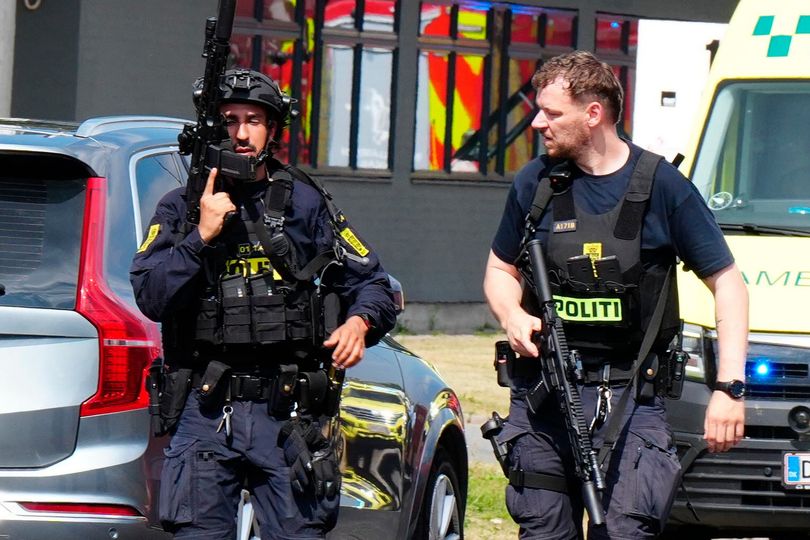 Several injured in shooting in Denmark as police hunt gunmen