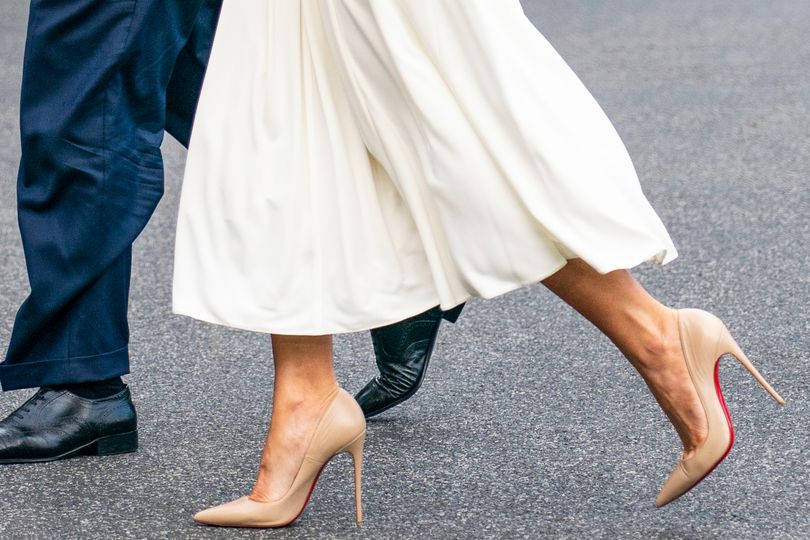 The reason Melania Trump is always pictured in sky-high stilettos