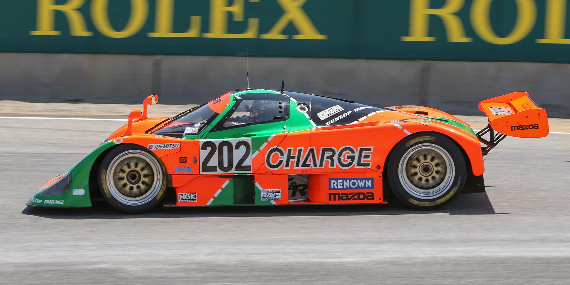Iconic, $2 Million Mazda Race Car Catches Fire at Laguna Seca - AOL