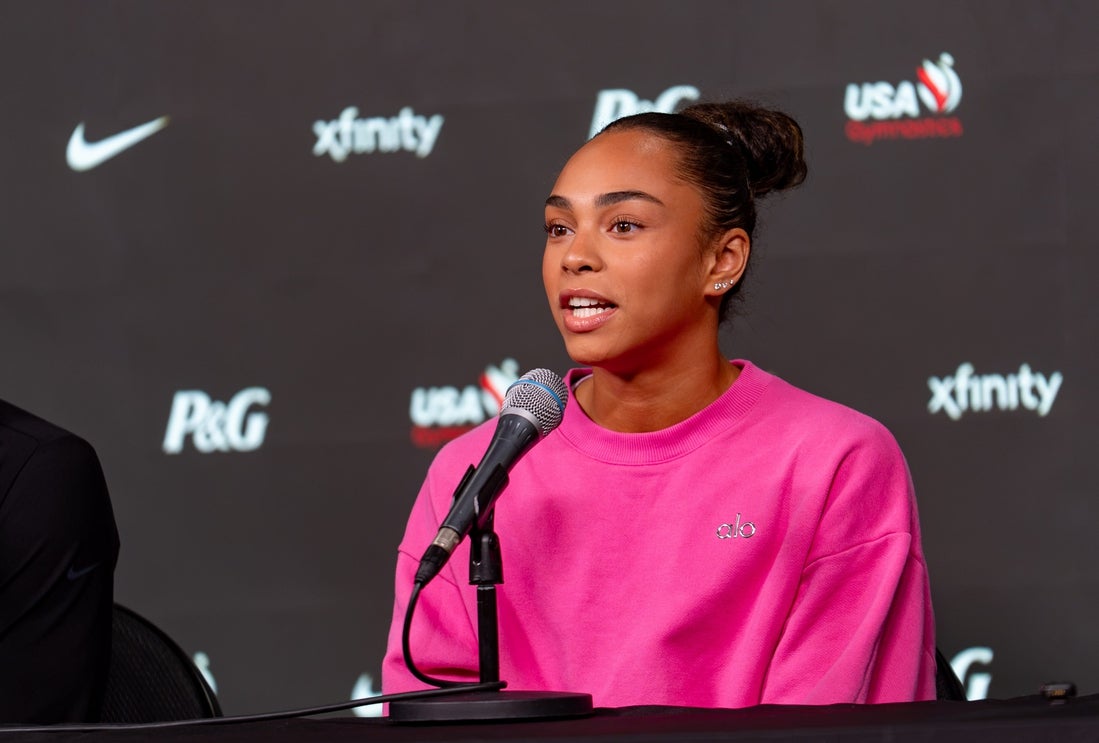 Hezly Rivera rallies to repeat in all-around at U.S. Gymnastics Championships - AOL