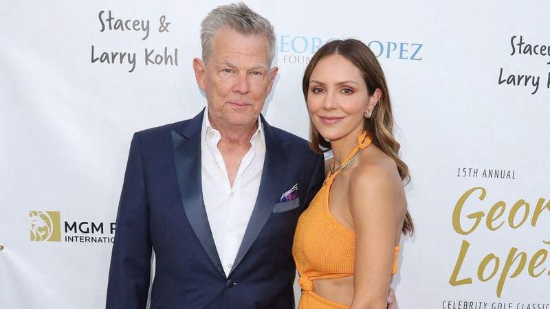 David Foster and Katharine McPhee were initially close to the Sussexes when they moved to the U.S. in 2020. MEGA