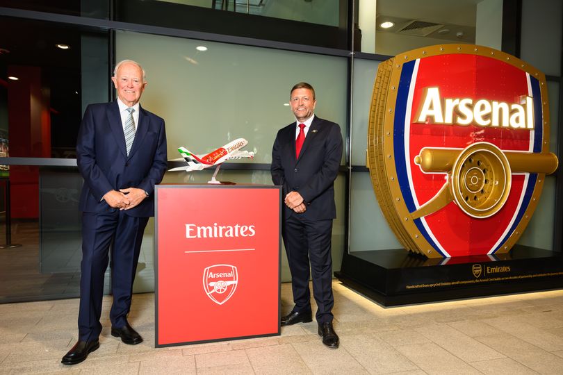Emirates Creates New Arsenal Crest From Used Aircraft Parts To emirates-creates-new-arsenal-crest-from-used-aircraft-parts-to