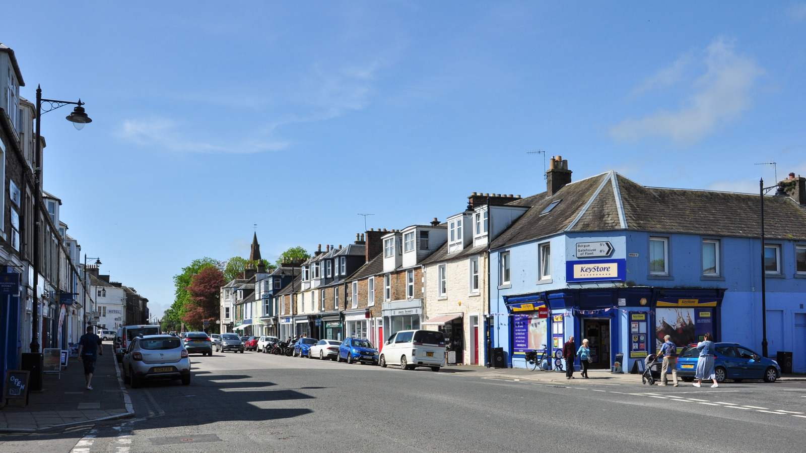 Scotland's 'artists' town' is a wildly charming river town with pastel homes, seafood and hipster vibes