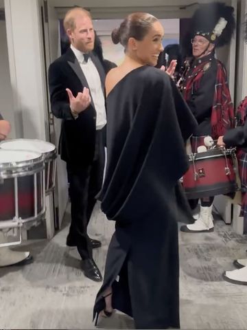 Why Meghan Markle Got Excited for Prince Harry as They Met Musicians During Gala Date Night - AOL