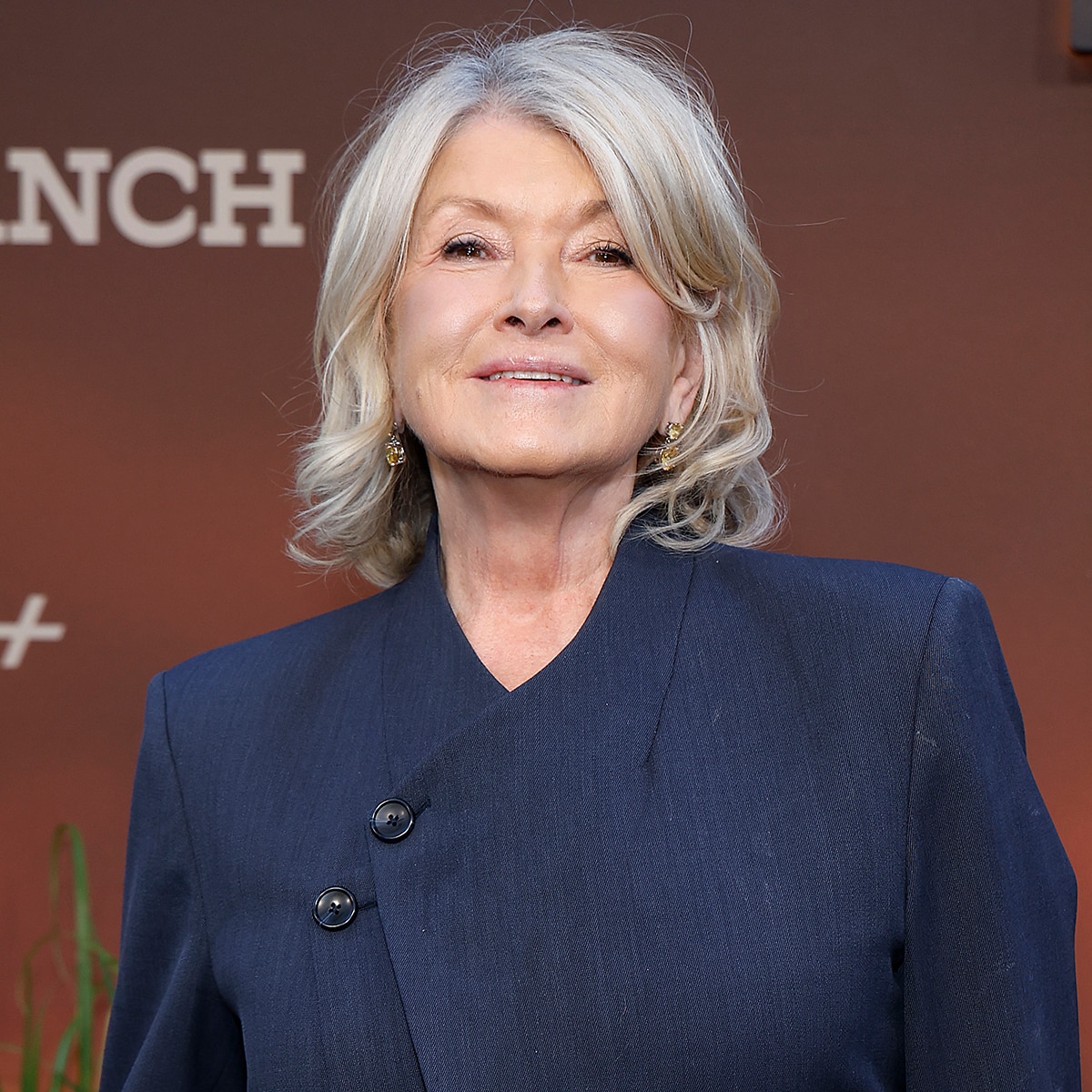 Martha Stewart Unveils Rose Gold Hair Transformation