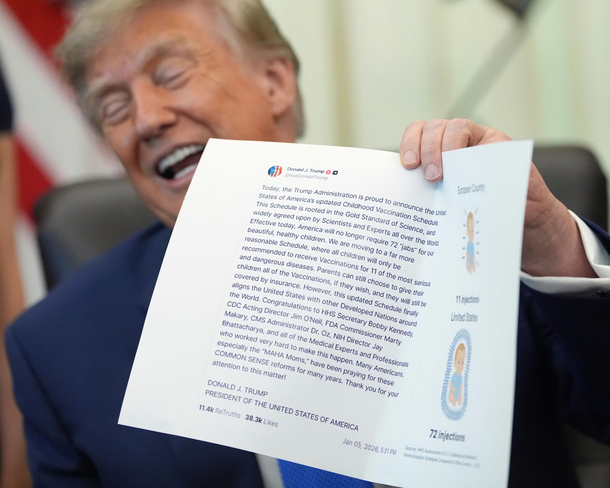 Trump's media company, which also owns Truth Social, reports $238m loss
