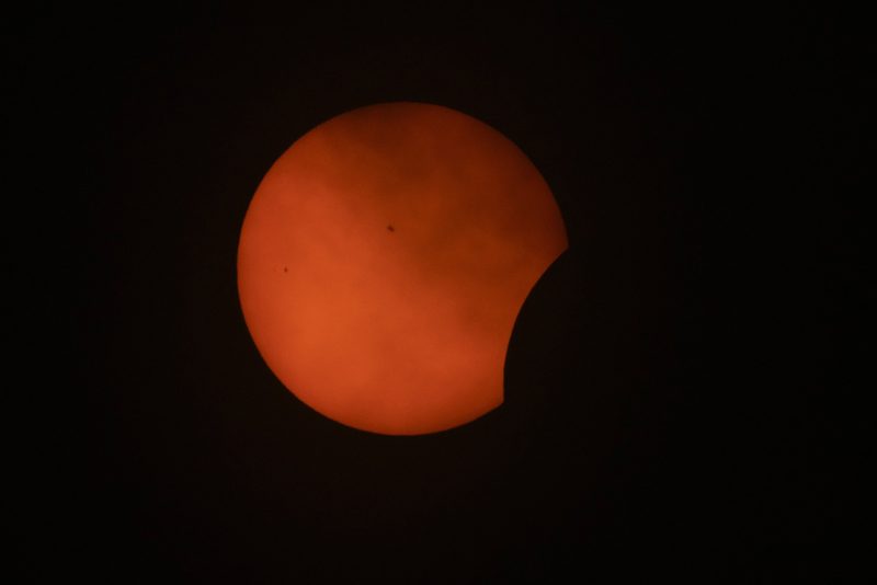 Partial solar eclipse visible this week in US