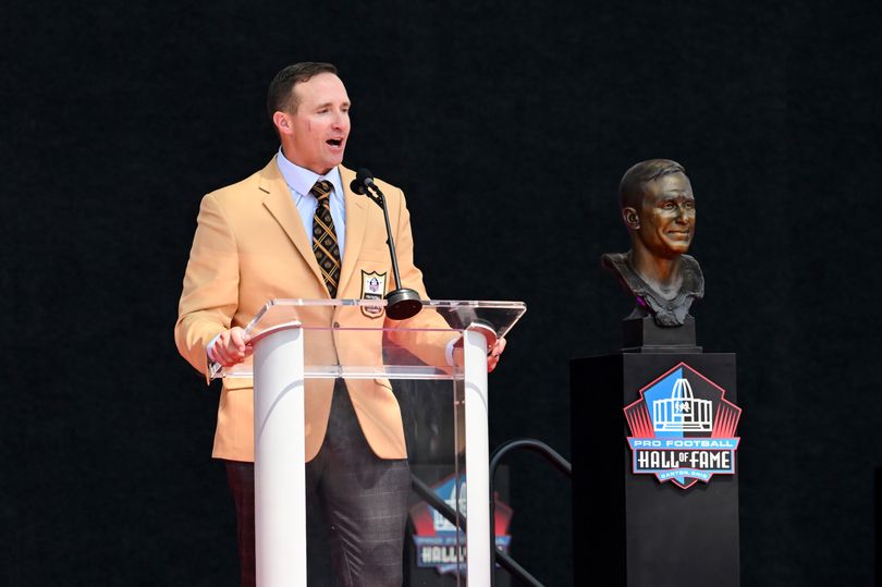Drew Brees' Hall of Fame bust becomes talking point for all the wrong reasons