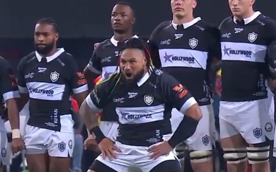 Ma'a Nonu responds to All Blacks haka with one of his own
