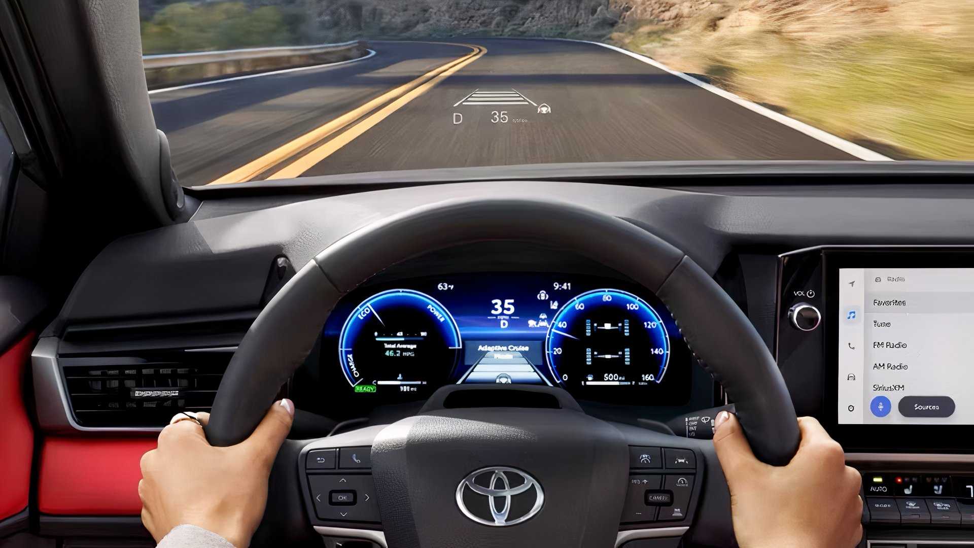 Major Instrument Toyota Recalls 508,000 Camry Hybrids Over Blank Instrument Cluster - AOL