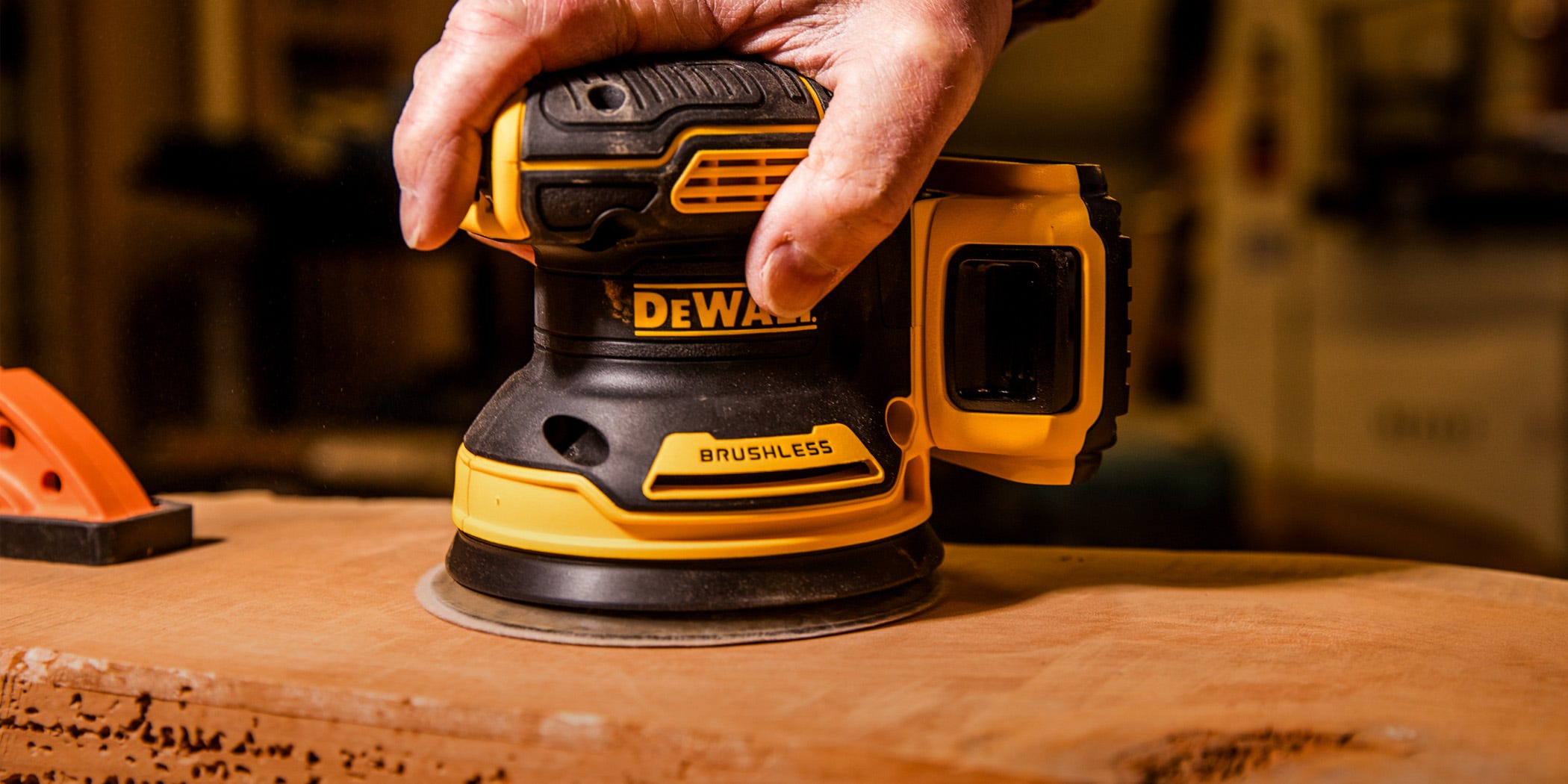 While Other Sanders May Help You Work Faster, Few Match the Comfort and Dependability of This DeWalt Cordless Orbital Sander