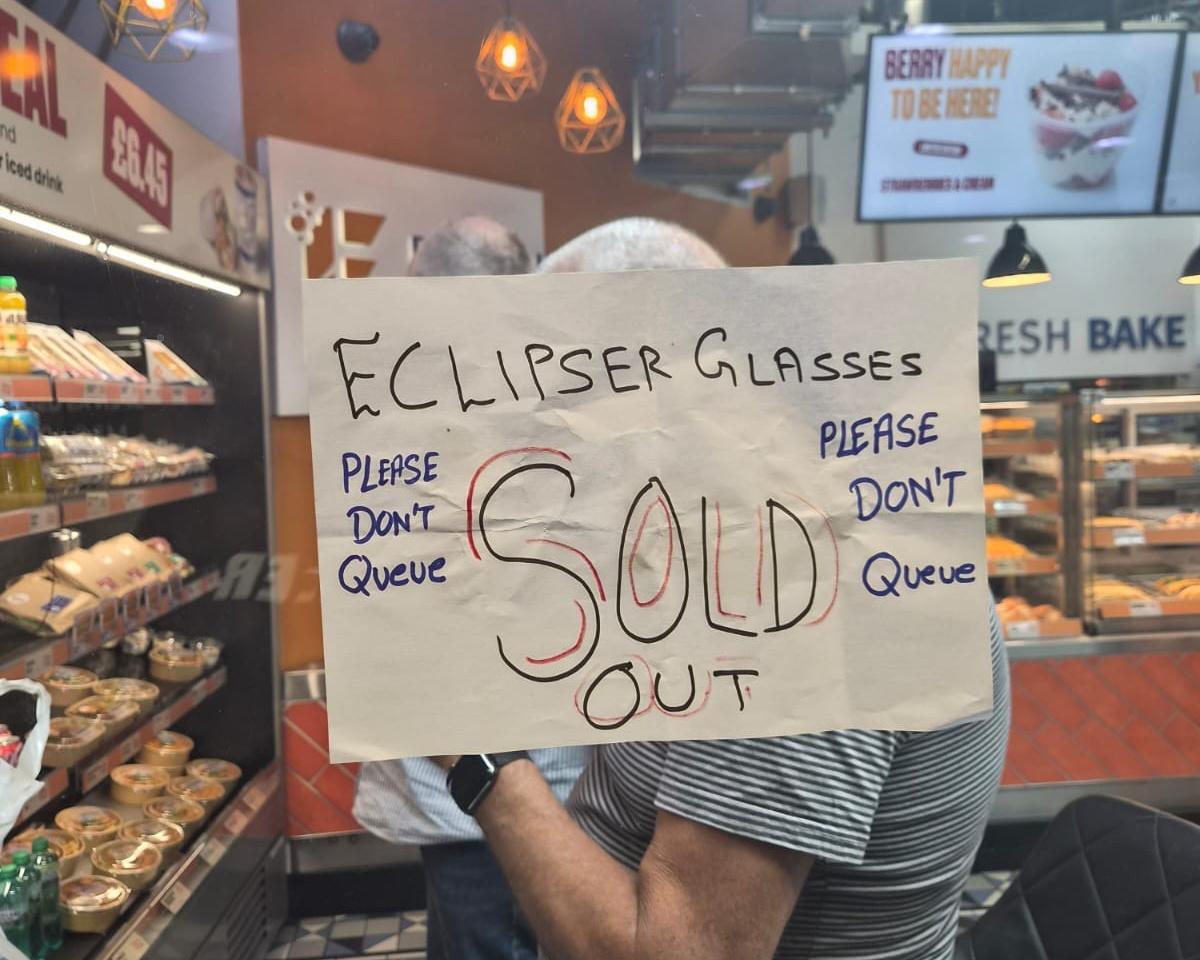 WhatsApp ‘drops', price hikes and queues in scramble for solar eclipse specs