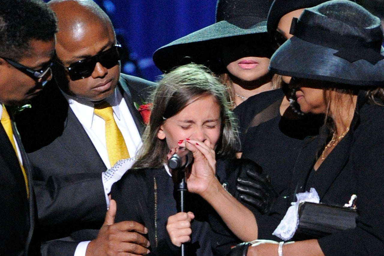 Paris Jackson reveals tearful tribute at father's funeral aged 11 was unplanned