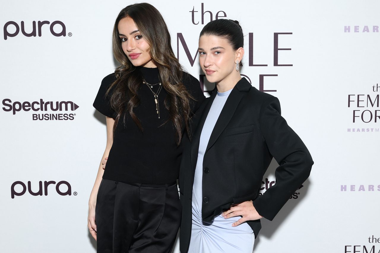 Sophia Kianni and Phoebe Gates.Credit: Cindy Ord/Getty