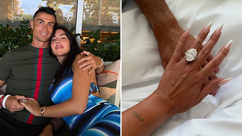 The most expensive engagement ring ever? Everything we know about Ronaldo's jaw-dropping diamond