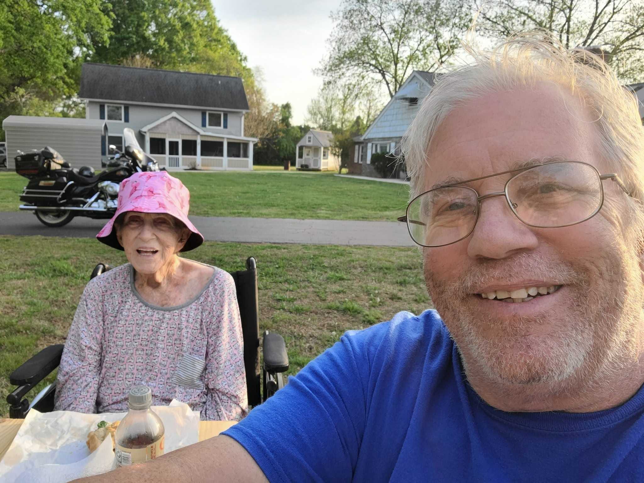 I built my mom a 1,000-square-foot tiny home in my backyard. I can care for her now that she's closer to me.