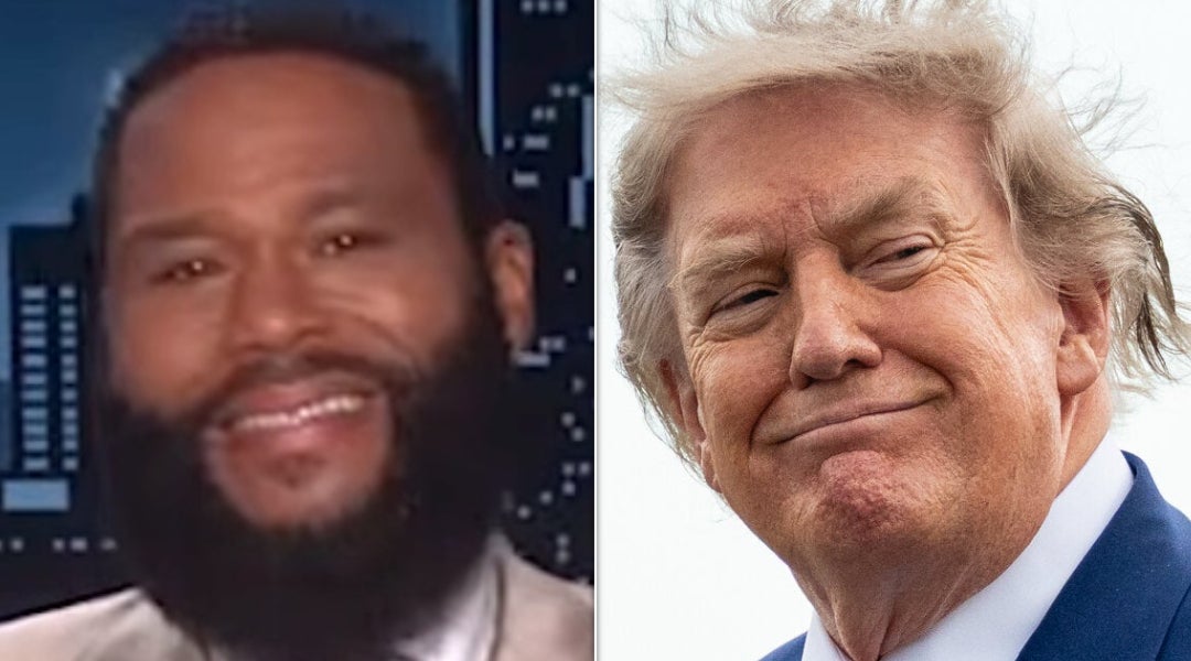Photo: aol.com Anthony Anderson Trolls Trump Over 'Dumocrats' and Hair on Jimmy Kimmel Live