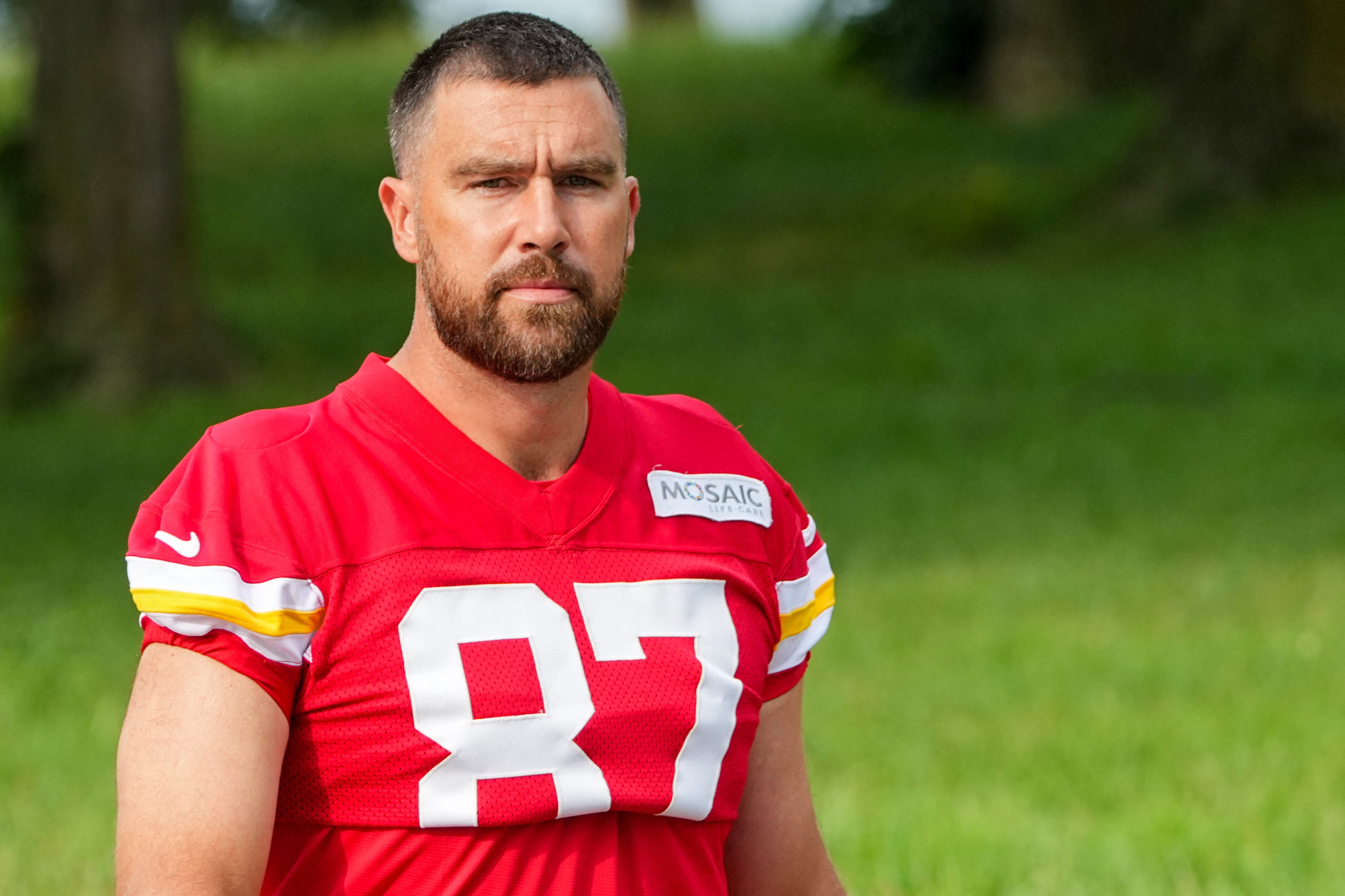 Chiefs TE Travis Kelce reflects on summer wedding to Taylor Swift