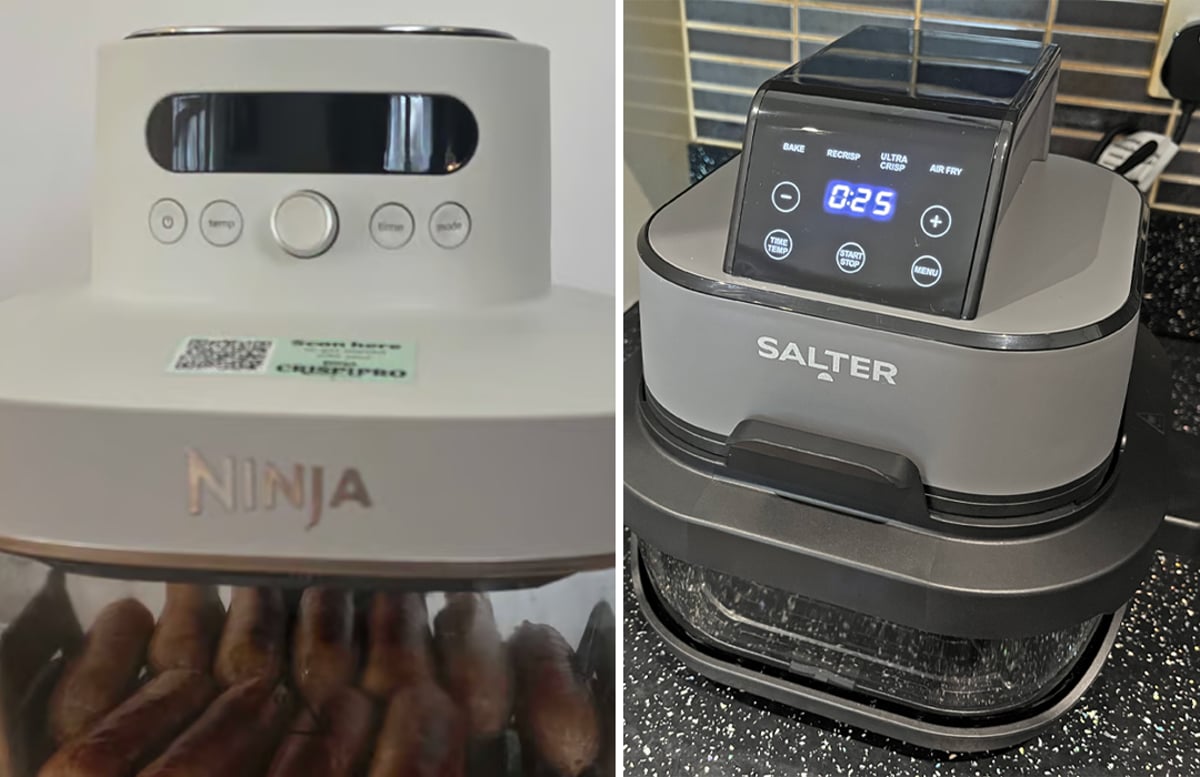 Salter's glass air fryer rivals the Ninja crispi – but costs less than £100