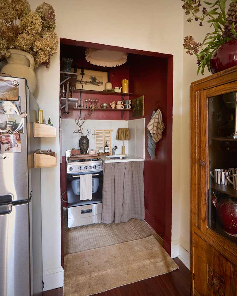 2-paint-colors-made-this-tiny-kitchen-feel-cozy-without-adding-a-single