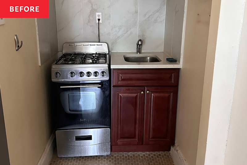 2-paint-colors-made-this-tiny-kitchen-feel-cozy-without-adding-a-single