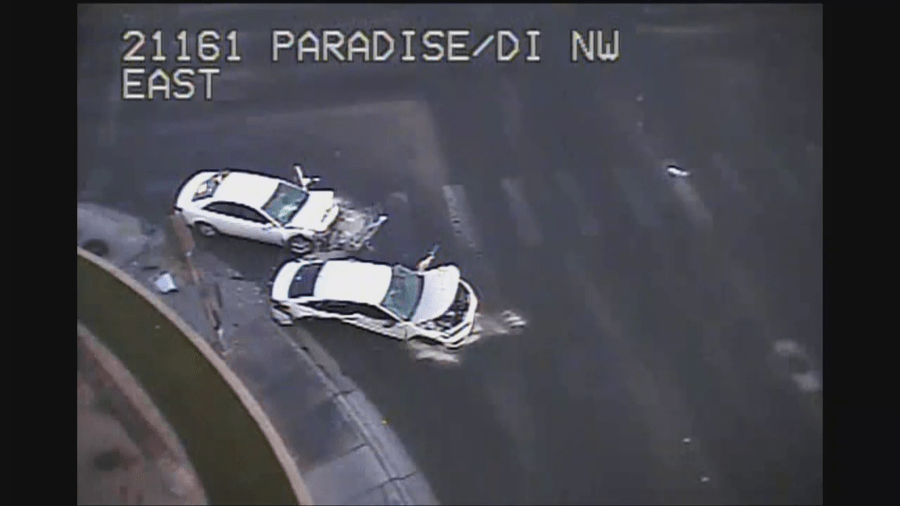 UPDATE: Multi-vehicle crash turns deadly in Las Vegas - AOL