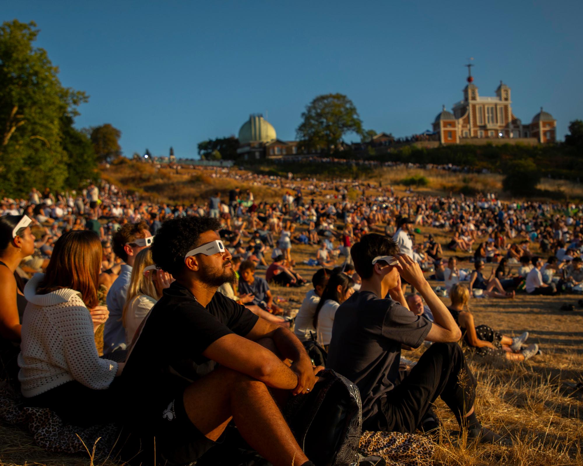 ‘Colander sales jumped nearly 40%': How Britons viewed the solar eclipse
