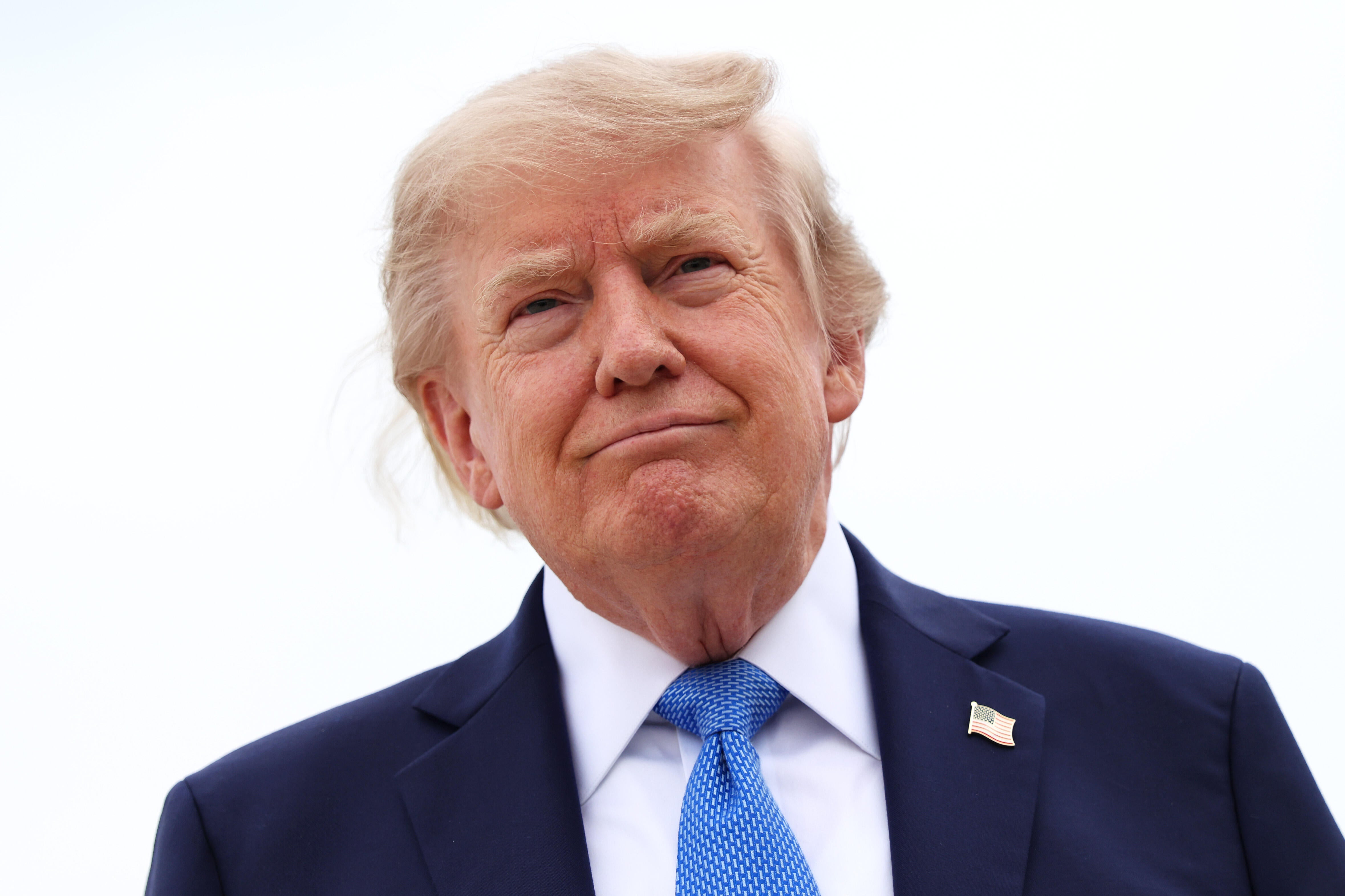 Trump says U.S. warship's 9-month deployment 