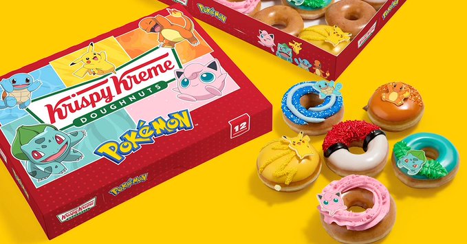 Gotta eat’em all: Krispy Kreme releasing Pokémon-themed doughnuts