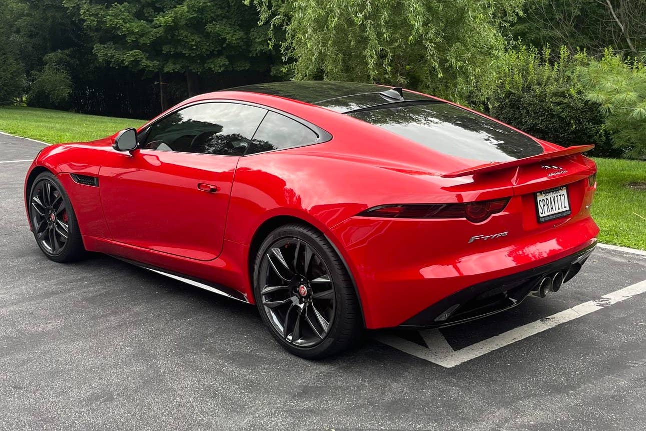 2018 Jaguar F-Type R-Dynamic Coupe for Sale With 23,000 Miles - AOL
