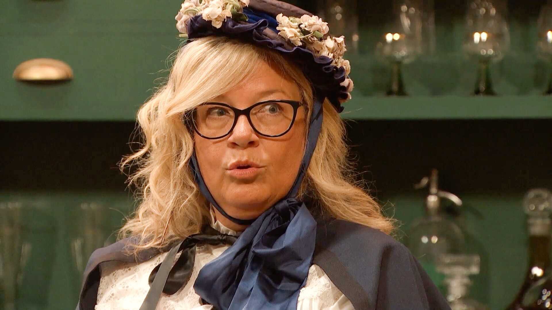 Big Brother 28 Houseguest Angela Murray Looking Shocked