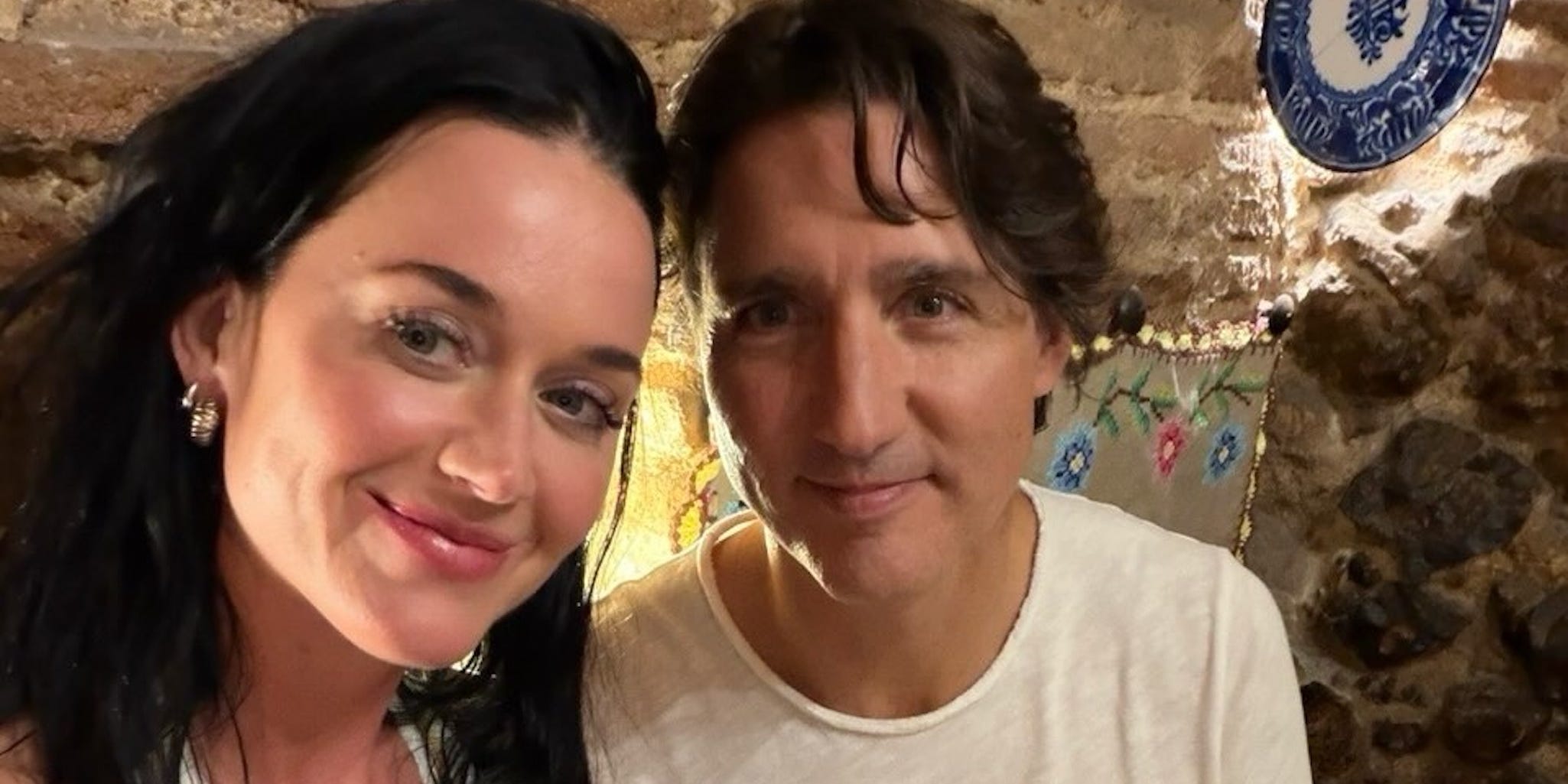 Justin Trudeau shares photo of Katy Perry in tribute to a 'summer so special'